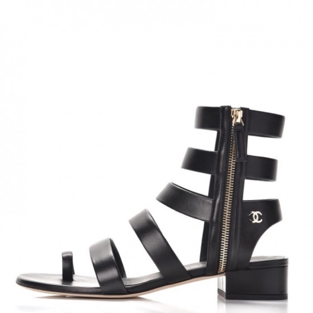 ISO Chanel Gladiator Sandals sz 8